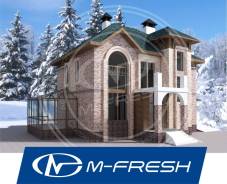 M-fresh Apollon (Проект просторного дома с зимним садом и гаражом! ). 300-400 кв. м., 2 этажа, 5 комнат, бетон
