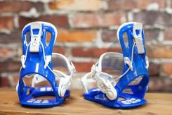 Крепления для сноуборда RAGE (White-BLue) SML
