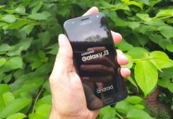 Samsung Galaxy J3 2017. Б/у, 16 Гб, Черный, 3G, 4G LTE, Dual-SIM