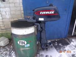Evinrude. 5,00 л.с., 2-тактный, бензиновый, нога S (381 мм), 2001 год год