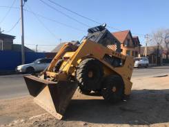 TCM. Японский погрузчик с тёплой кабиной Bobcat 610 ковш 1,2м3, 1 000 кг., Дизельный, 1,20 куб. м.