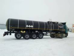 Сеспель SF4832. SF4B30 (30м3, 4-х осный, термос 150 мм, ЛКП. темные нефтепродукты)