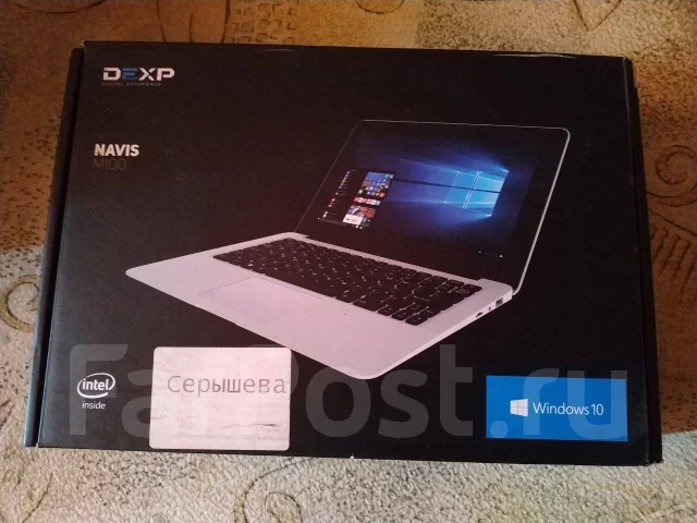 DEXP Navis M100. 11.6", 1,9����, ��� 2048 ��, ���� 32���, WiFi: 1, Bluetooth: 1, ����������� �� 6��. ����
