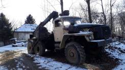 Урал 44202. Продам УРАЛ 44202 с манипулятором, 14 860 куб. см., 6x6