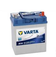 Varta. 40 А.ч., Обратная (левое), производство Европа