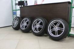 Литые диски RUFF Rasing с Резиной Michelin 245/45 R19. 8.5x19" 5x114.30 ET35 ЦО 70,0 мм.