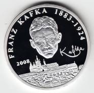 Германия медаль 2008 "Франц Кафка" Серебро