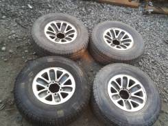 Yokohama Super digger 265/70R15 на дисках Pajero 2 новые. 7.0x15" 6x139.70 ET10 ЦО 110,0 мм.