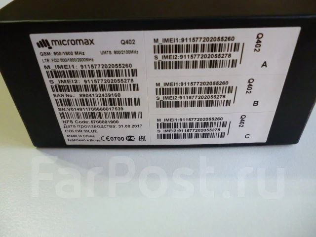 Micromax Bolt Pace Q402. �����, 4G LTE, Dual-SIM ����