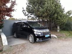 Toyota Vellfire. С водителем