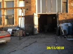 Производственное помещение с кран-балкой на территории завода. 146 кв. м., улица Урицкого 21, р-н Индустриальный. Дом снаружи