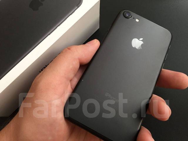 Apple iPhone 7/128G!. Оригинал. В коробке запечатан, моноблок, черный ...
