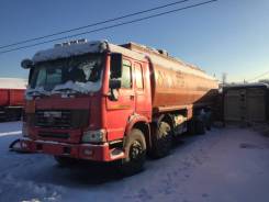 Howo A5. Бензовоз-топливозаправщик автоцистерна, 10 000 куб. см., 30 000 кг., 8x4