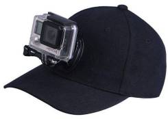 Бейсболка кепка с креплением для экшн-камер GoPro Xiaomi во Владивостоке Крепления для экшн-камер.