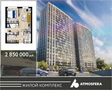 2-комнатная, улица Стрелковая 18а. 64, 71 микрорайоны, застройщик, 37 кв. м.