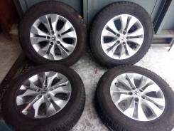 Отличная зима Гудиер 225/65 R17 на оригинальном литье Хонда ЦРВ. 6.5x17" 5x114.30 ET50