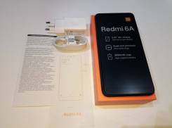 Xiaomi Redmi 6A. Новый, 16 Гб, Черный, 3G, 4G LTE, Dual-SIM