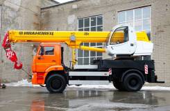 Ивановец КС-55744. Автокран Бульдог Овоид на шасси Камаз 53605 (4х2), 25 000 кг., 21,70 м.