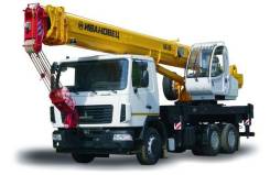 Ивановец КС-45717А-1Р. Автокран Овоид на шасси МАЗ 6312С3 (6х4), 25 000 кг., 31,20 м.