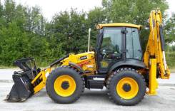 JCB 4CX. Экскаватор погрузчик JCB, 1,10 куб. м.