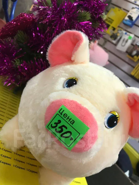 Игрушка Свинка Новый Год