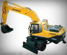 Hyundai R210W-9. Экскаватор Hyundai Robex 210W, грз РС 0981, 2012г. в., 1,05 куб. м.