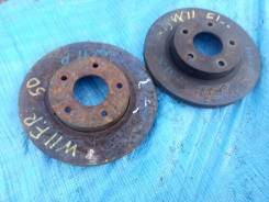 Диск тормозной. Nissan: Laurel, Skyline, Silvia, Maxima, Cefiro, Stagea, Avenir, Primera Infiniti I30, A32 Двигатели: RB20DE, RB25DE, RD28, VQ30DE, SR...