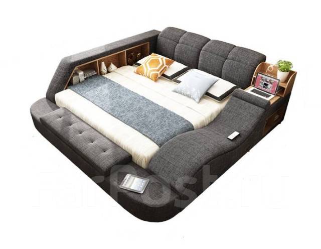 Двуспальная кровать из дивана
