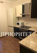 1-комнатная, проспект Острякова 9. Первая речка, агентство, 36 кв. м. Кухня