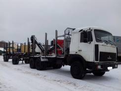 МАЗ 6303А8-328. Грузовой сортиментовоз (лесовоз) МАЗ-6303А8-328., 14 866 куб. см., 20 000 кг., 6x4