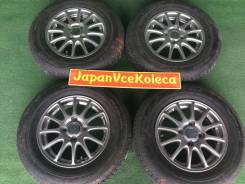 155/80R13 Falken на литье Eco Forme 4/100. (1307R). 4.5x13" 4x100.00 ET35 ЦО 72,0 мм.