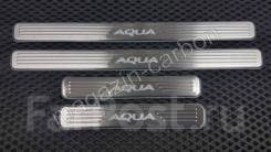 Накладка на порог. Toyota Aqua, NHP10, NHP10H Двигатель 1NZFXE