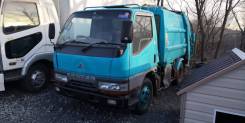 Mitsubishi Fuso Canter. Mitsubishi Canter мусоровоз во Владивостоке, 4 210 куб. см.