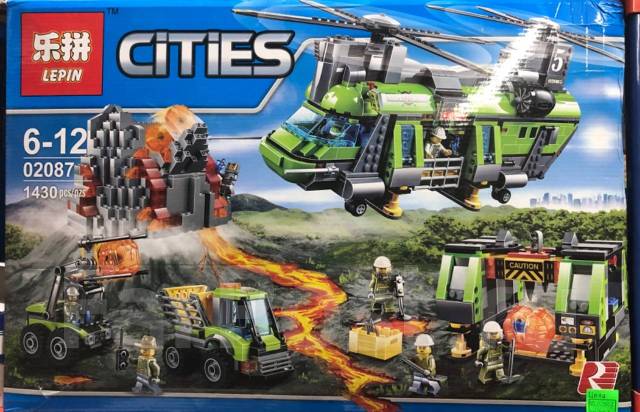 Lepin 02087 LEGO 60125 . 3 500