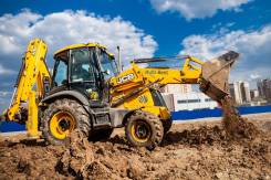 Услуги Эксковатора-погрузчика JCB