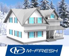 M-fresh Florida (Проект деревянного дома из бруса толщиной 150 мм! ) в Анадыре M-fresh Florida (Проект деревянного дома из бруса толщиной 150 мм! ). 100-200 кв. м., 2 этажа, 7 комнат, дерево