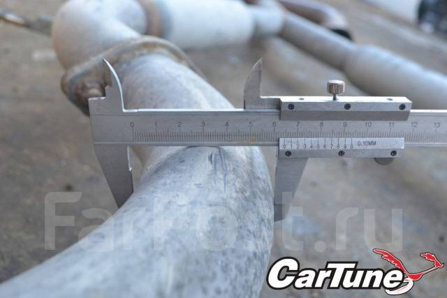 Передняя часть глушителя Toyota Soarer JZZ31 1JZ-GTE [CarTune] 8122 ...
