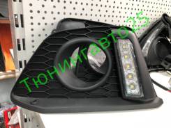 Накладка противотуманной фары. Honda Fit, GK, GK3, GK4, GK5, GK6, GP5, GP6 Двигатели: L13B, L15B, LEB. Под заказ