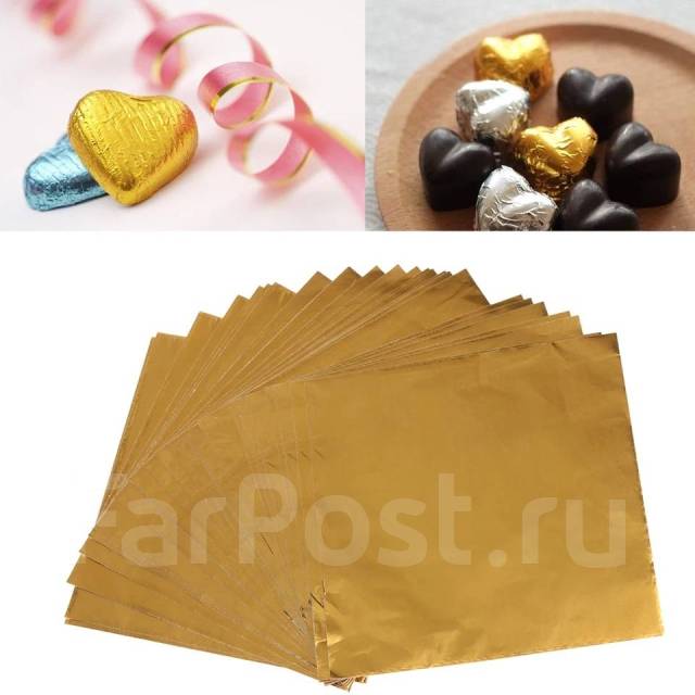 Сусальное золото 100 лист, новый, в наличии. Цена: 950₽ во Владивостоке