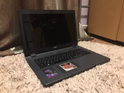 Acer Aspire E5-771G. 17.3", 1,7����, ��� 6 ��, ���� 1 000���, WiFi: 1, Bluetooth: 1, ����������� �� 3��. ����
