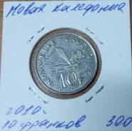 Новая Каледония 10 франков 2010 года