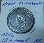 Новая Каледония 20 франков 1999 года