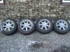 Универсальные колеса R-15 4*100 и 4*114.3 с жирной зимней резиной. 6.0x15" 4x100.00, 4x114.30 ET45