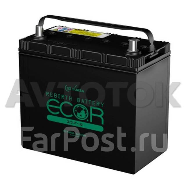 Аккумулятор GS Yuasa ECO. R 60B24R 48 a/ч 490a, сурьмянистый ...
