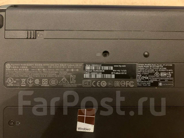 HP ProBook 430. 13.3", 2 100����, ��� 8 ��, ���� 500���, WiFi: 1, Bluetooth: 1, ����������� �� 8��. ����