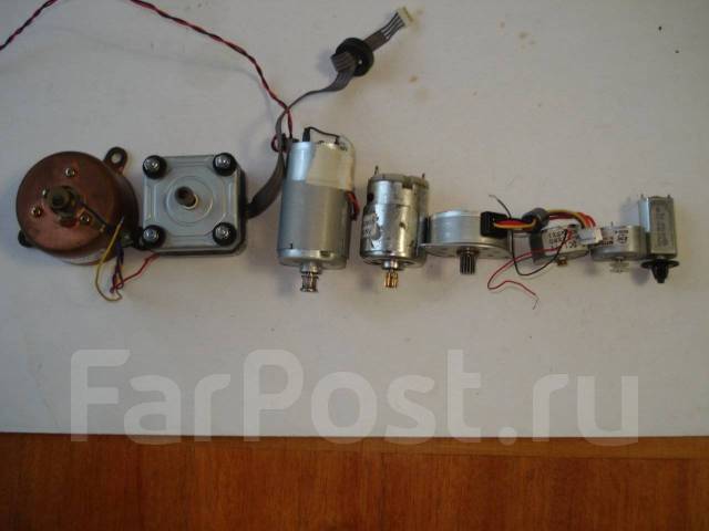 Миниатюрные электродвигатели, б/у, в наличии. Цена: 50₽ во Владивостоке