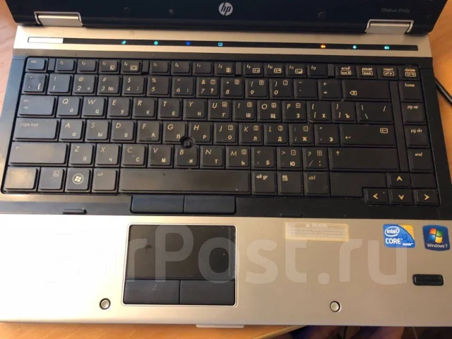 HP EliteBook 8440p. 14.1", 2,4����, ��� 2048 ��, ���� 232���, WiFi: 1, Bluetooth: 1, ����������� �� 6��. ����