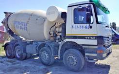 Mercedes-Benz Actros. Продаем автобетоносмеситель Mercedes-BENZ Actros 4143, 2002, 12 000 куб. см., 12,00 куб. м.