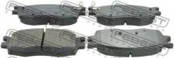 Колодки тормозные передние Febest 2201-RIOF Hyundai / Kia (Mobis): 58101-1GA00 Hyundai Accent I25 Iv Седан (Rb). Hyundai Accent Iii (Mc). Hyundai