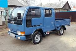Nissan Atlas. 4WD, двухкабинник + борт, 2 700 куб. см., 1 500 кг., 4x4